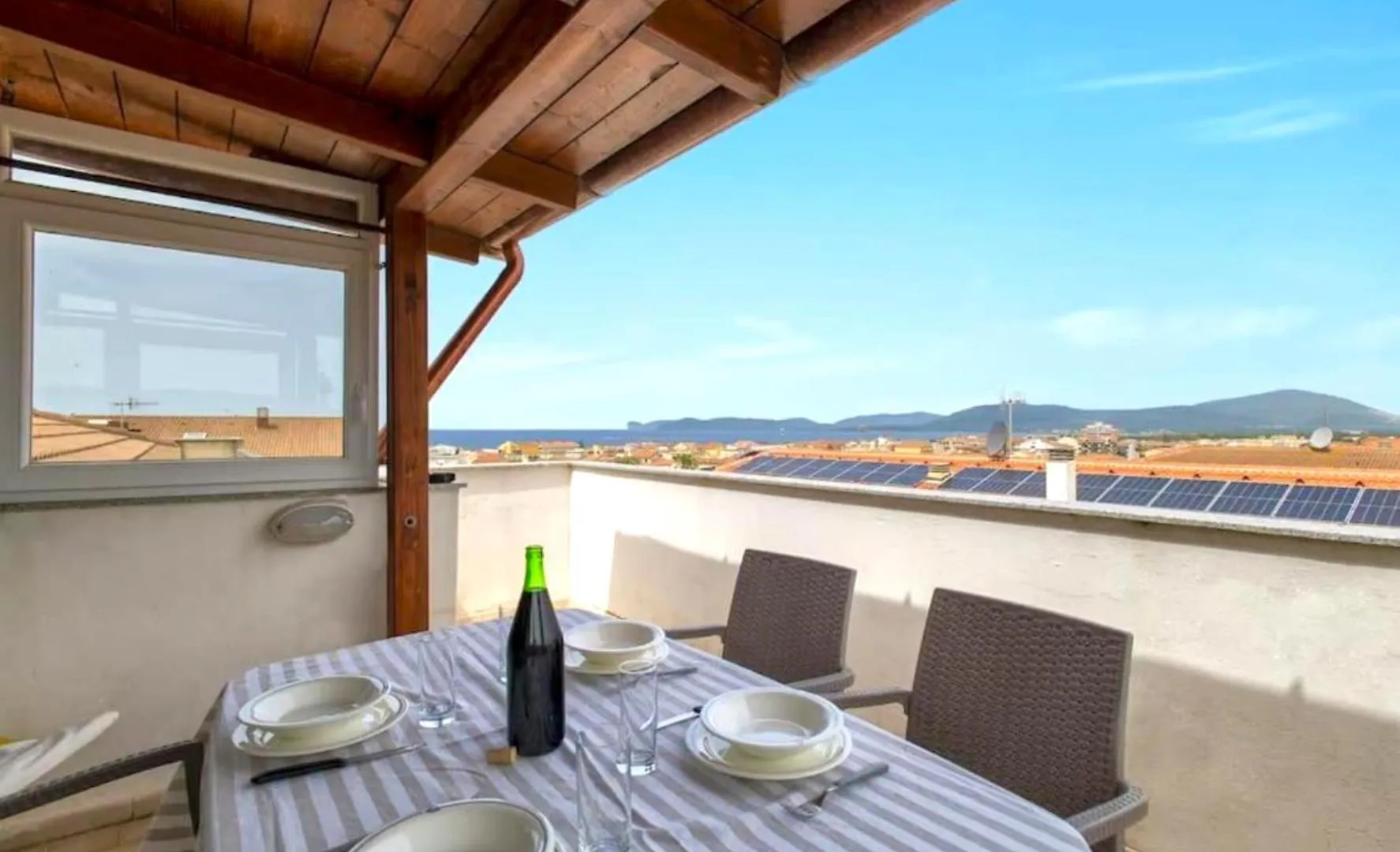 Apartment Sea View Terrace Masala Close To The Beach Of Lido Di San Giovanni In Alghero Italy