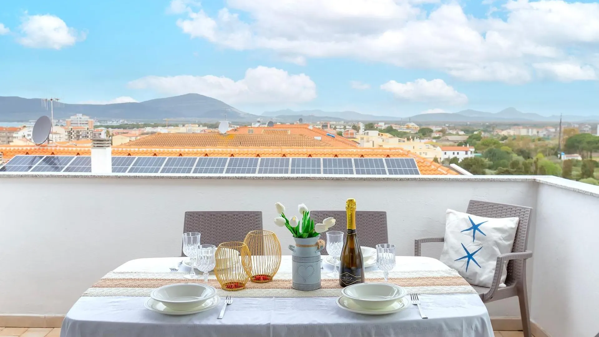 Sea View Terrace Masala Close To The Beach Of Lido Di San Giovanni In Alghero Italy